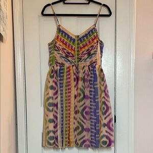 Madewell, Colorful Patterned Women's Dress, Size 4